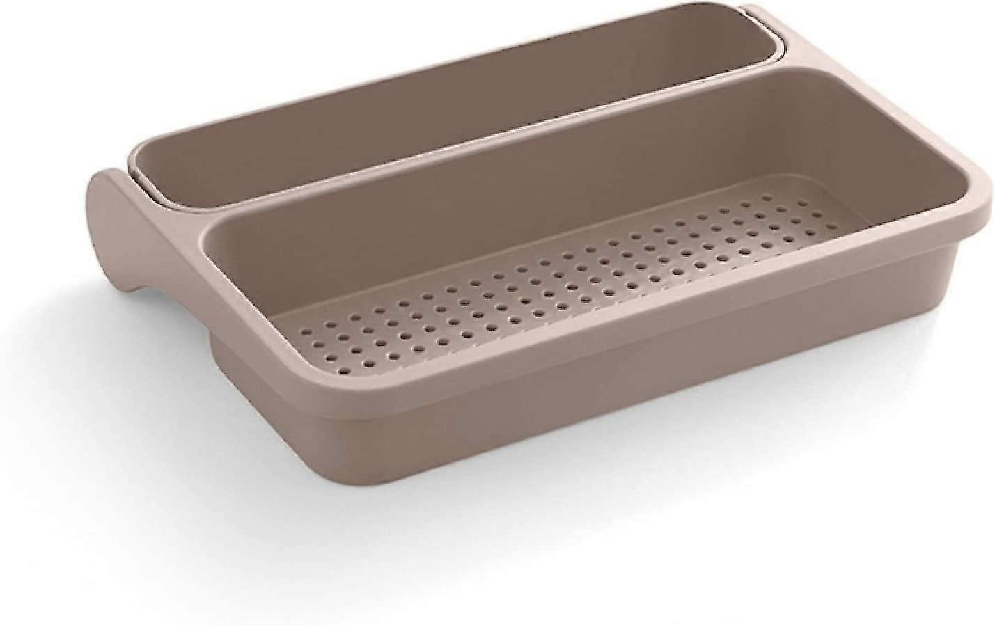 Fruit Cleaning Perforating Fruit Vegetables Rack Folding Draft Drafting Basket, Coloring Time (color: Pink)