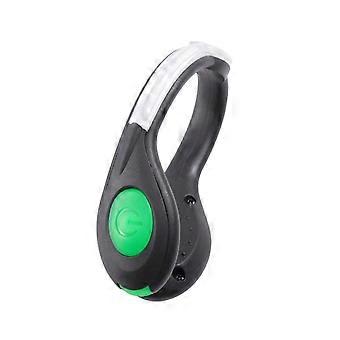 LED Safety Lights USB Rechargeable Bright Green Strobe Clip On for Night Running Outdoor Sports