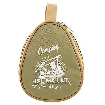 Camping Bowl Bag for Storage Large Capacity 2Pcs Oxford Cloth Waterproof Bag