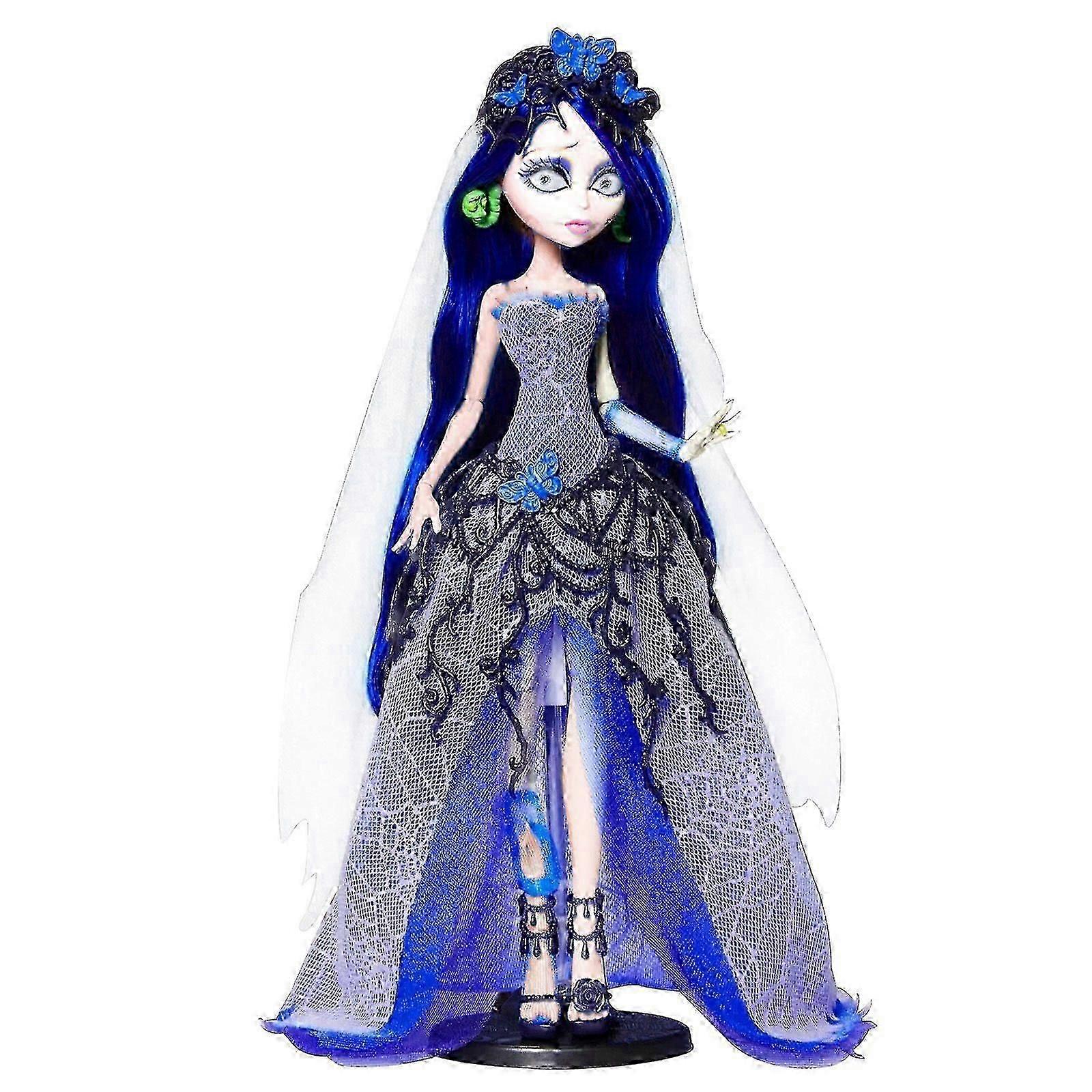Boneca Monster High Tim Corpse Bride Emily Skullector Nova