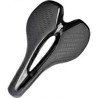 Pu Saddle Pad for Mountain Bike Comfortable Cycling Seat Cushion Ergonomic Design Lightweight and Easy to Install for Rides Black