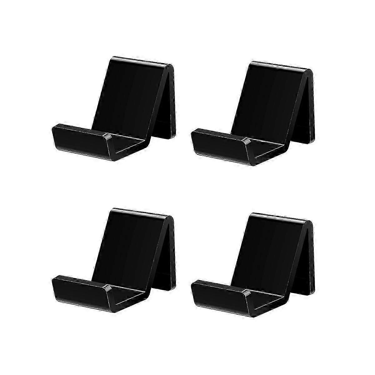 4 Pack Controller Wall Mounts compatible with Switch Pro Gamepad Controller Holder Black
