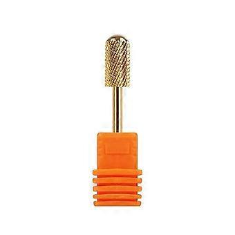 Tungsten Carbide Nail Drill Bit Large Barrel 3/32 Shank Safety Round  for Acrylic and Gel Nails