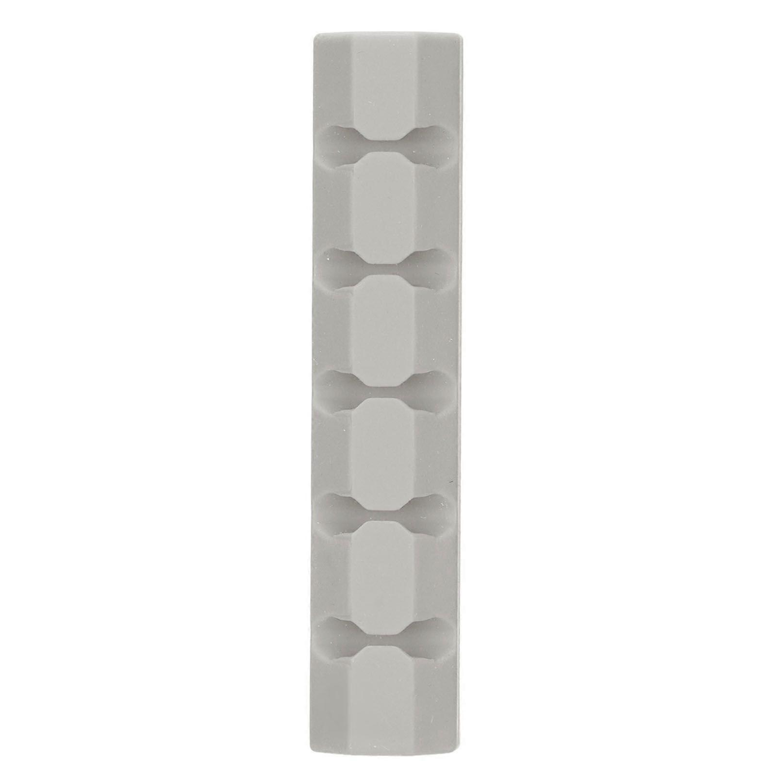 Data Line Manager Organize Desktop Durable Material Multi Color Selection Cable Manager for Computers LaptopsGrey
