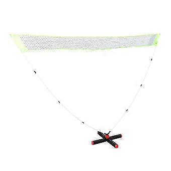 Badminton Portable Net Rack Adjustable Height Tennis Practice Net Stand Outdoor Set for Tennis Family Use