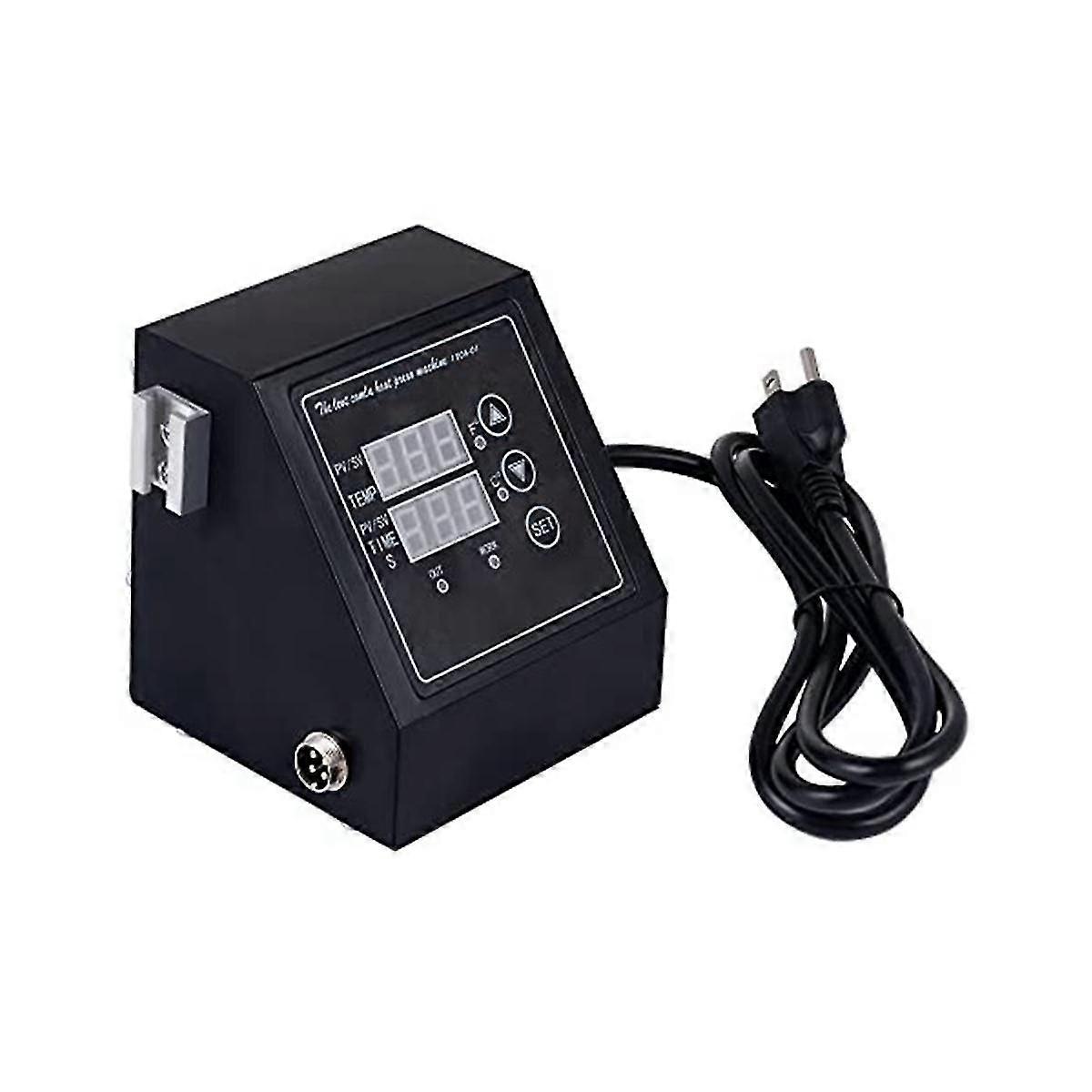 Heat Press Control Box Replacement Digital Panel Accessory Machine 1400w Temperature Controller 110v Us Plug