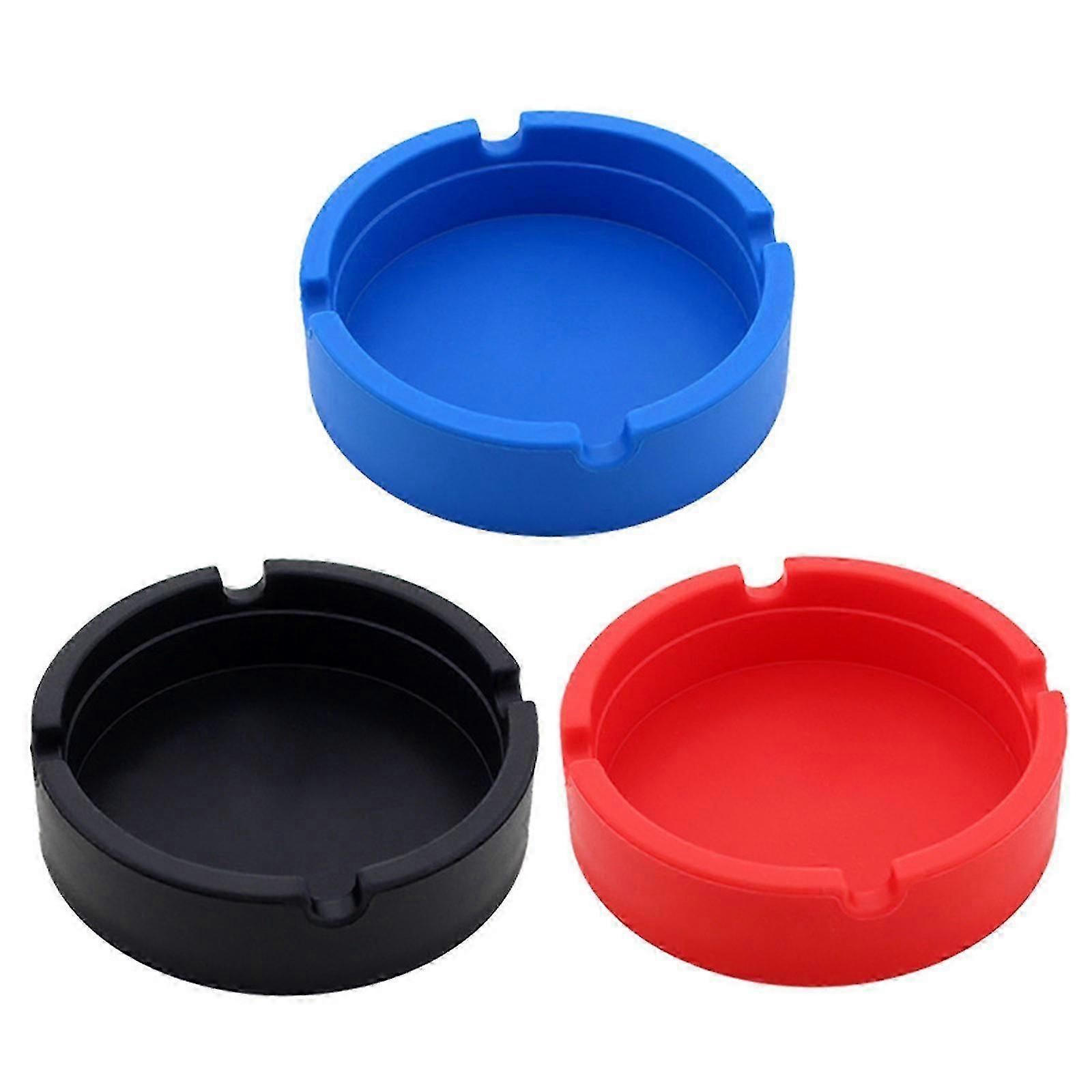 Compact Portable Silicone Ashtray Multipack