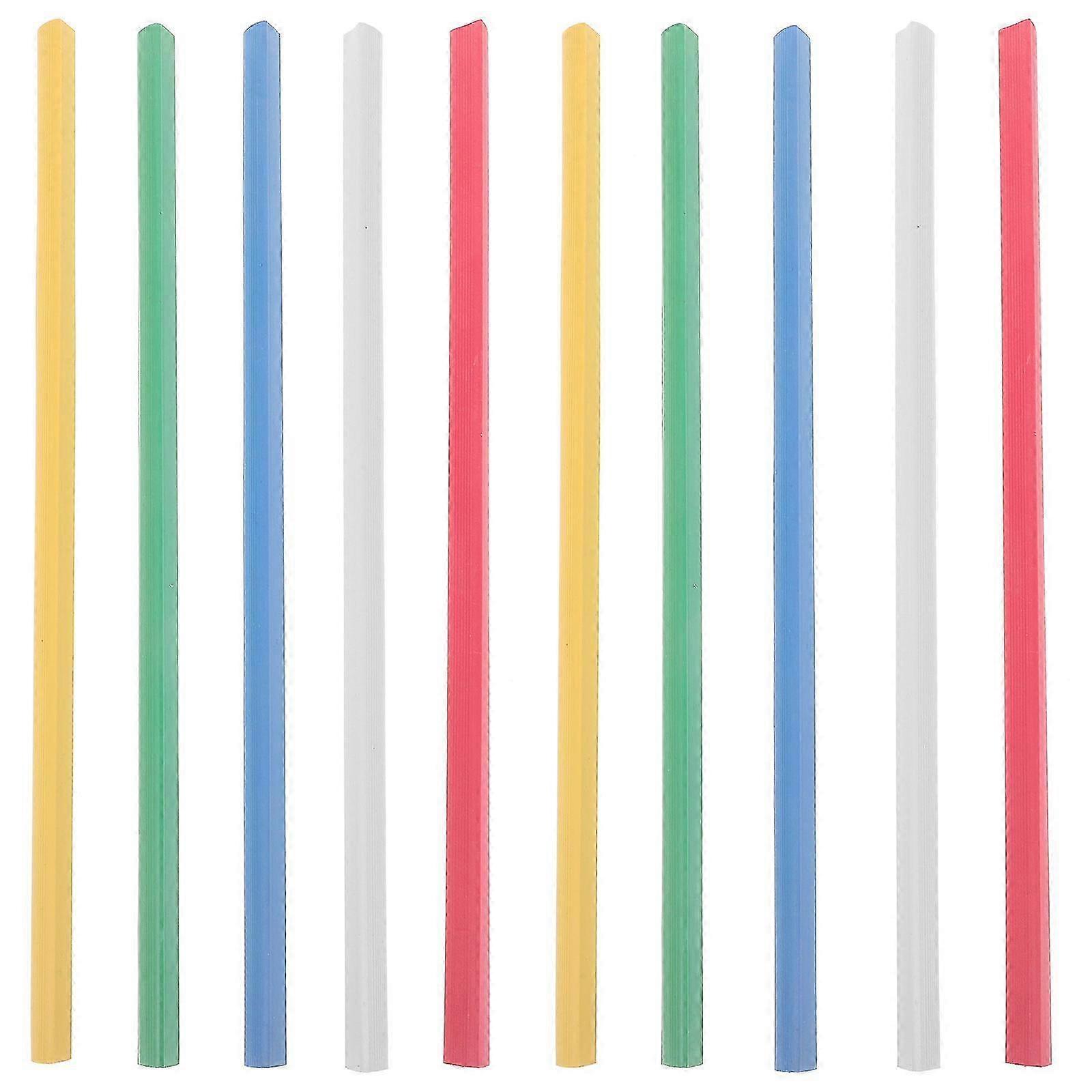 30Pcs Bookbinding Slide Binders Spine Bars Slide Grip Binding Bars Plastic Slide Binders