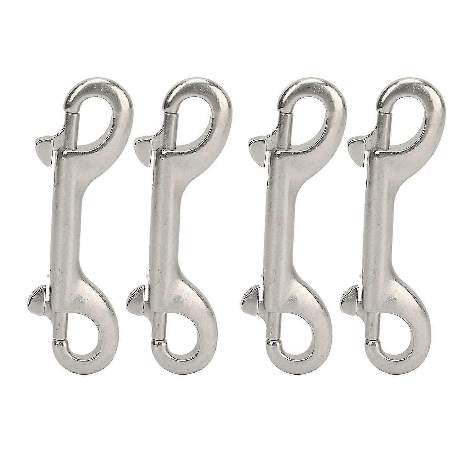 B Shape Double Ended Snap Hooks 316 Stainless