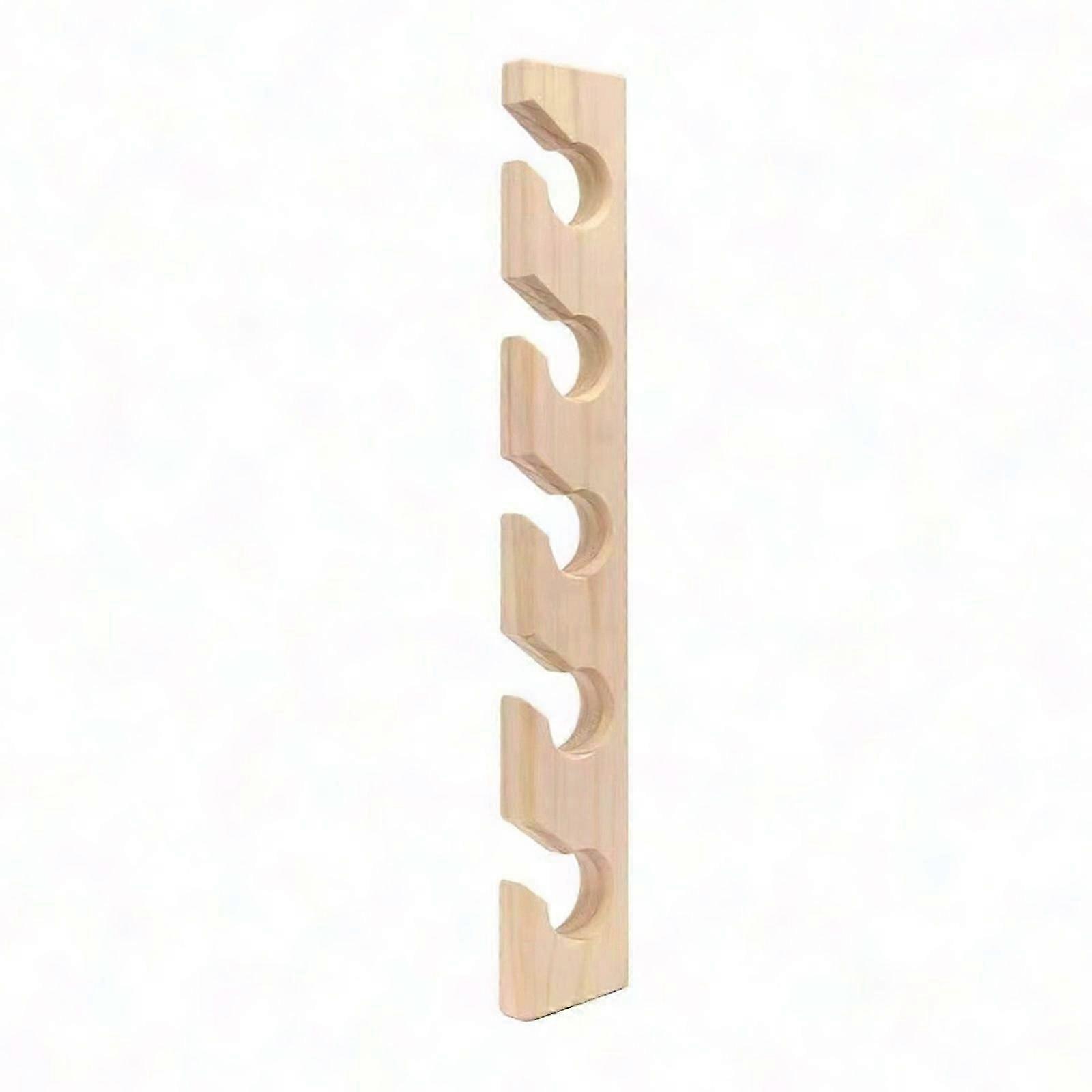 Multifunctional Wooden Baseball Cap Wall Mount Rack