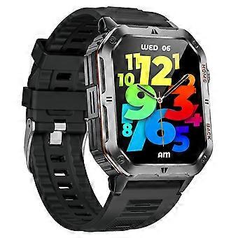 MT62 Outdoor Adventure Smart Watch with 2.01-inch IPS Display, 1000mAh Battery and Flashlight