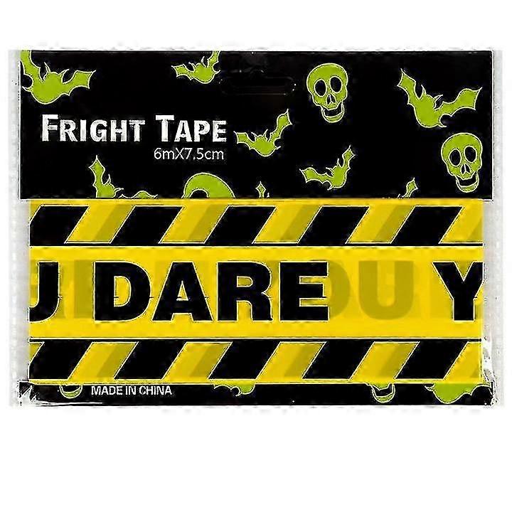 Skull Warning Tape 2pcs PE