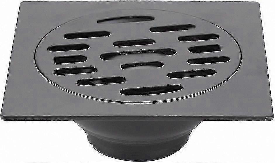 Heavy Duty Square Shower Floor Drain With Deodorizing Function And Garbage Trap For Bathrooms