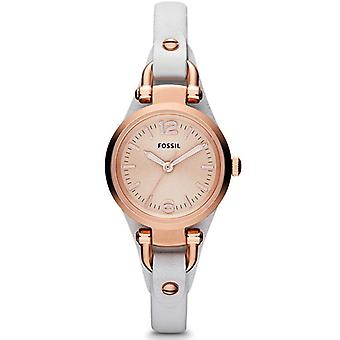 Fossil Georgia Quartz Analog Woman Watch with Cowhide Bracelet ES3265