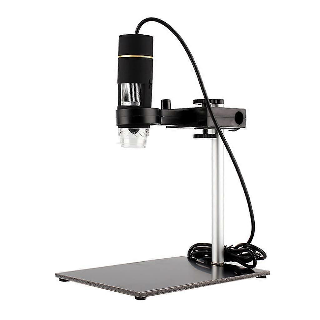 USB Digital Microscope with Adjustable Stand, Endoscope Function, Plug and Play for Kids and Adults