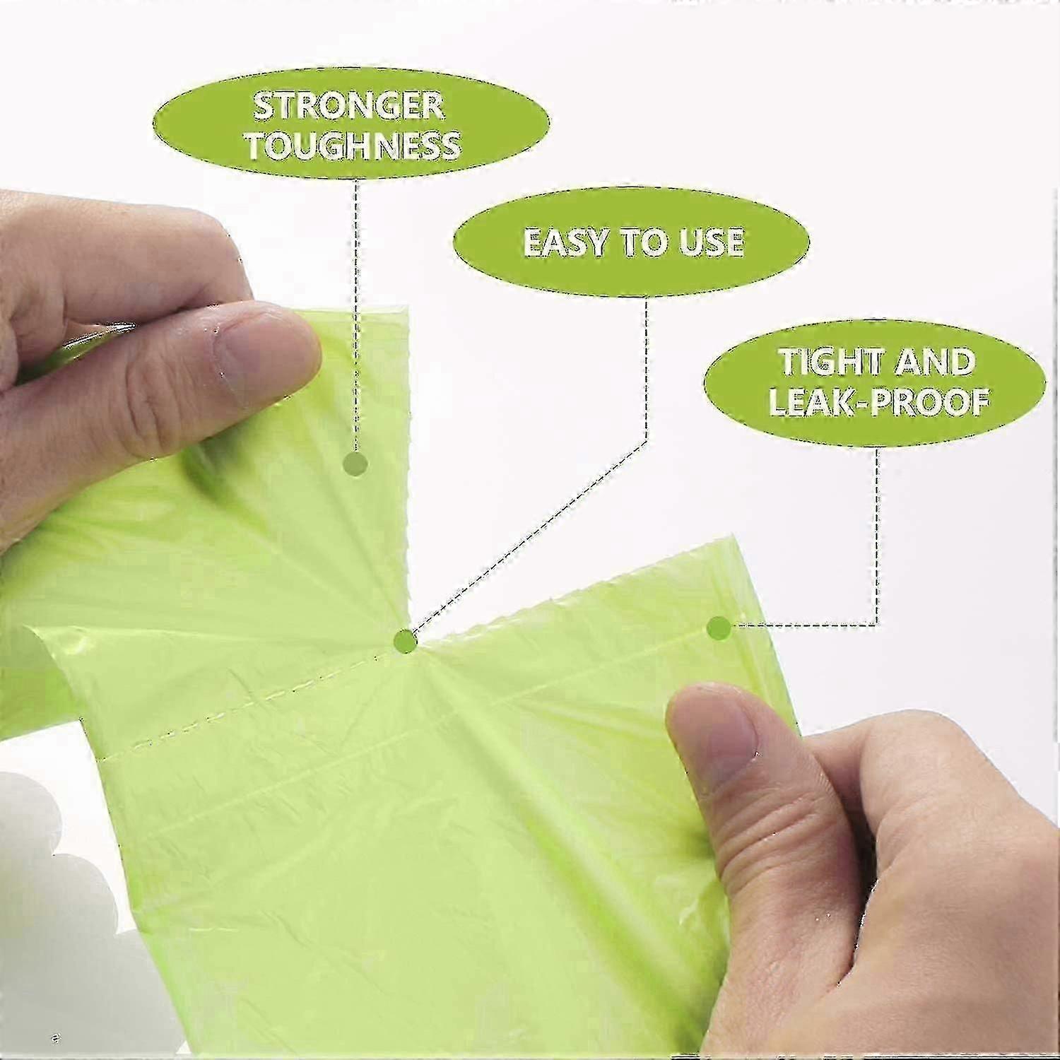 100-Pack 30L Biodegradable Trash Bags, Compostable.B2