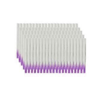 Nail Extension Fiber Tips for Nail Art 200Pcs Transparent Fiberglass Set