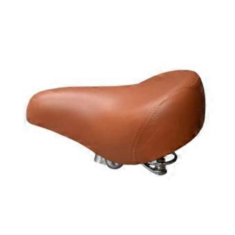 Bike Saddle with Spring Padded Wide Bike Seat Soft for City Bikes, Commuting