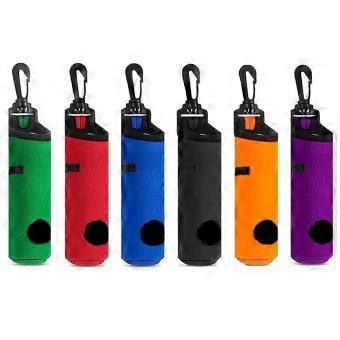 Compacte golfbal waszak, 6 stuks waterdichte golfbal reinigingszak