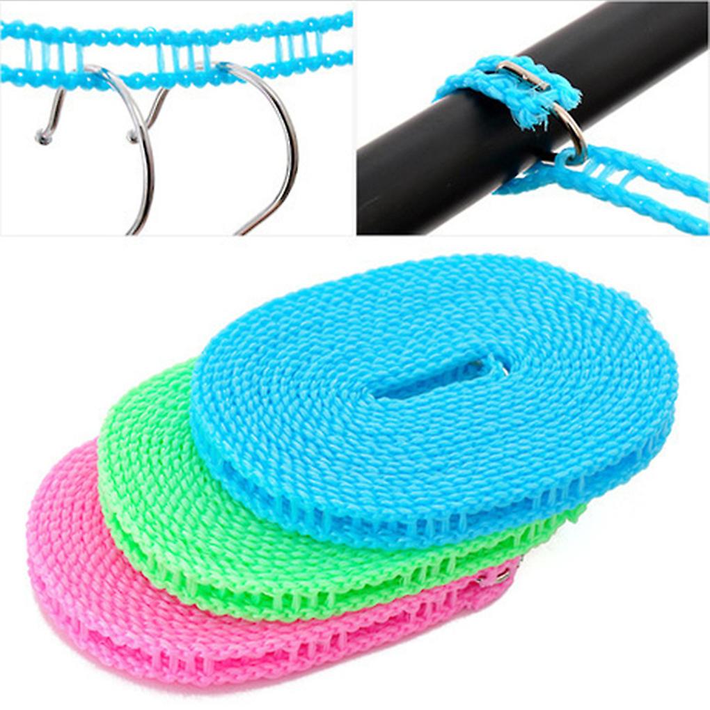 3pcs Outdoor Clothesline Nylon Non-slip Laundry Rope