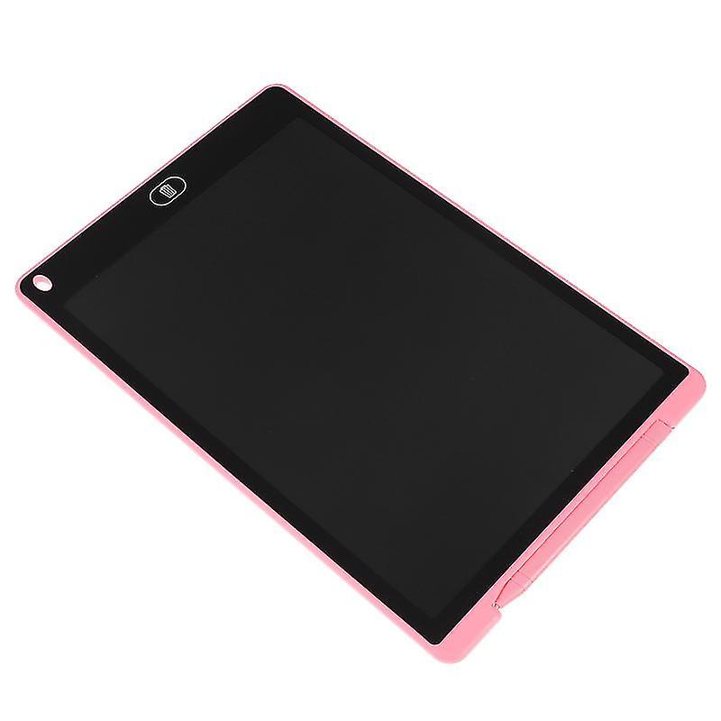 28X18.5x0.5cmピンクのおもちゃの描画タブレット液晶ライティングパネル12インチ落書きタブレット子供子供ペイント
