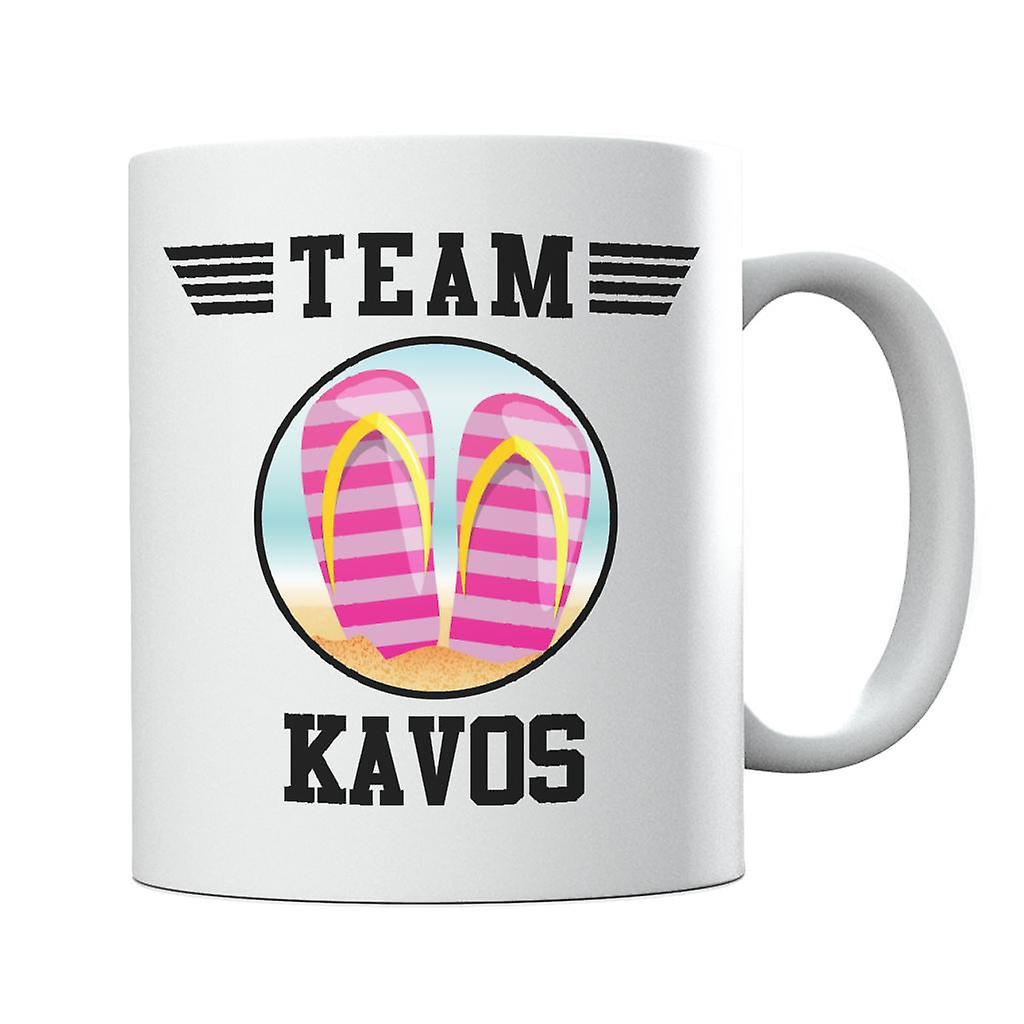 Team Kavos Flip Flops Mug