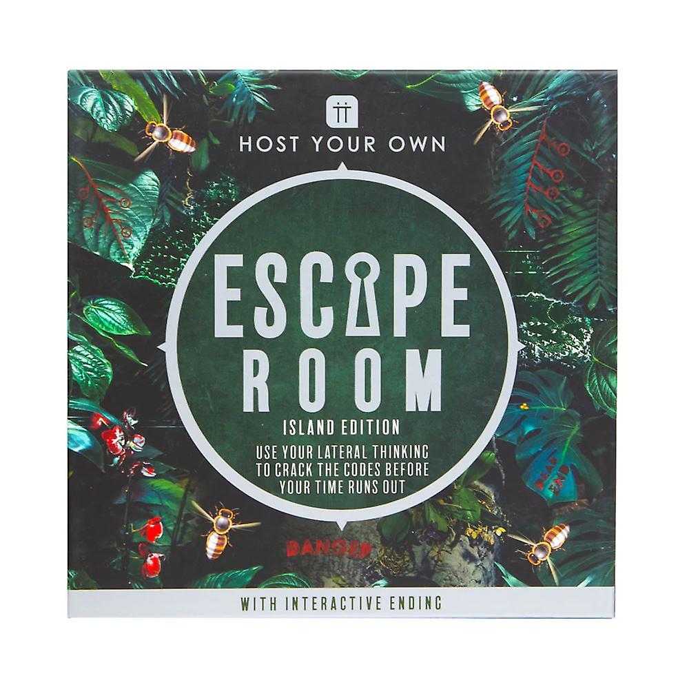 Host Your Own Escape Room Board Game | Family Christmas Luxury (Island) 16+