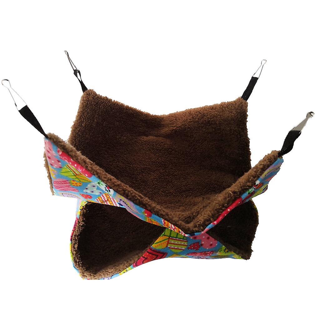 Soft Warm Durable Reusable Bunk Pet Hammock Sleeping Bag Heart S