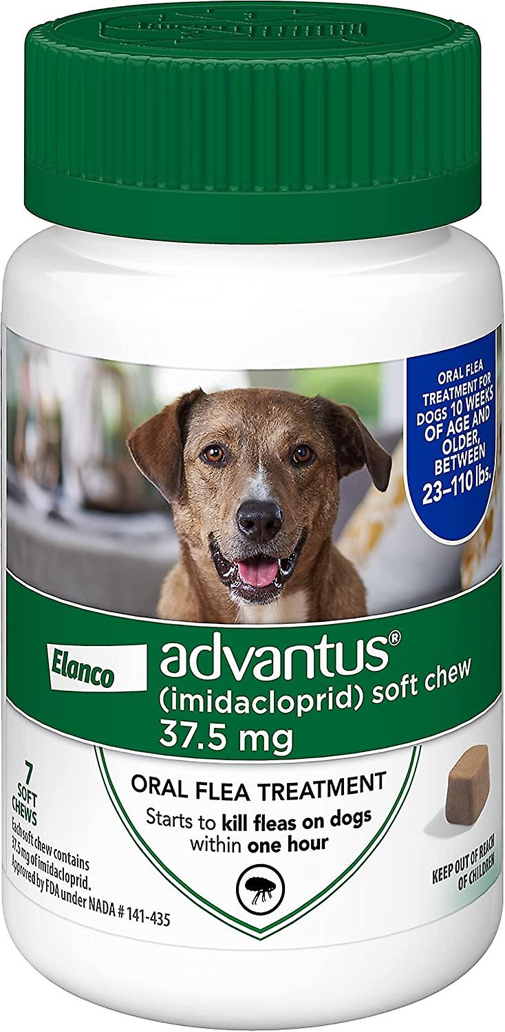 Advantus 87082393 37.5mg Flea Control (7) Soft Chews for Large Dogs