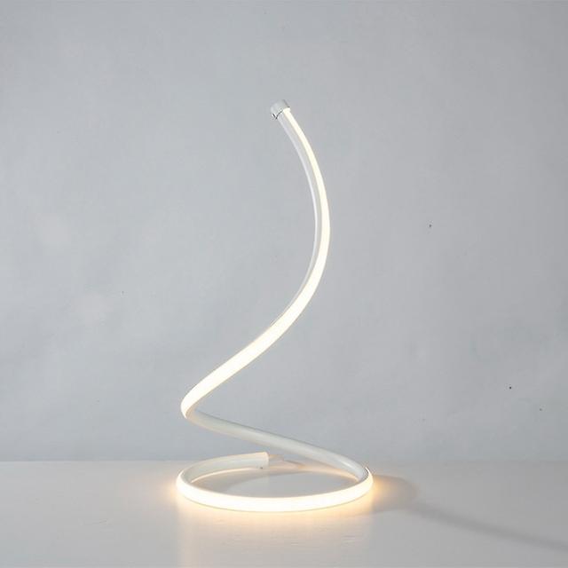 LED Spiral Table Lamp