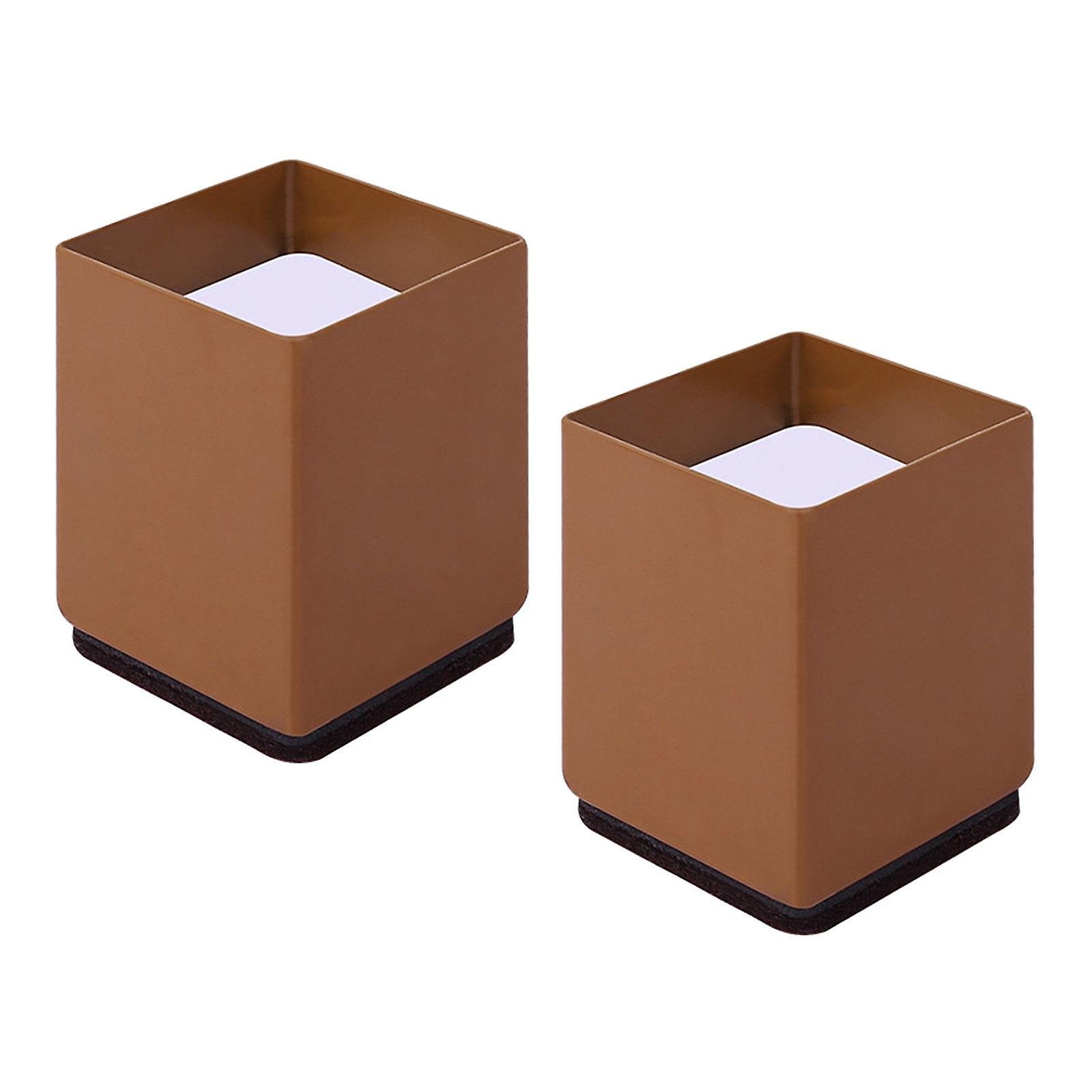 Möbler Risers Bed Riser Stol Benlyft Soffa Lifter Square 6x5cm Svart