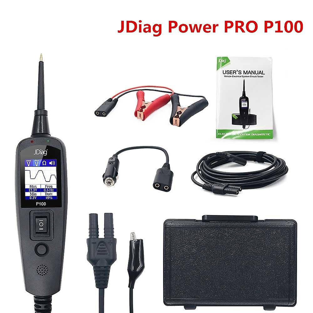 Jdiag P100 New Generation Automotive Electrical Circuit System Tester For Cars And Trucks