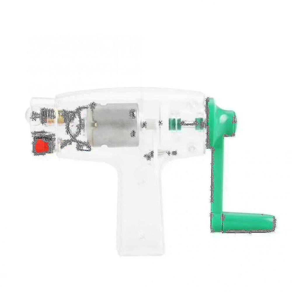 Kinder Handkurbel Generator 6.3V 0.2A Strom Generator Notstromversorgung Mechanischer Dynamo