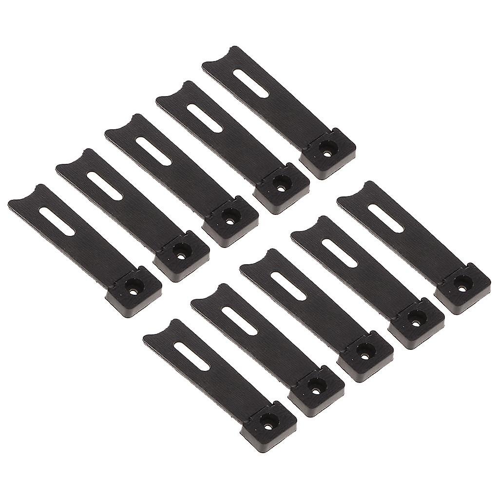 10Pcs Plastic Photo Frame Backs Stand Display Racks A