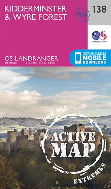 Kidderminster Wyre Forest by Ordnance Survey Paperback Book