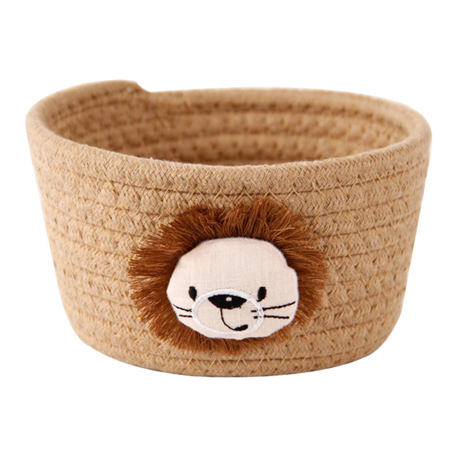 Mini Round Woven Decorative Baskets