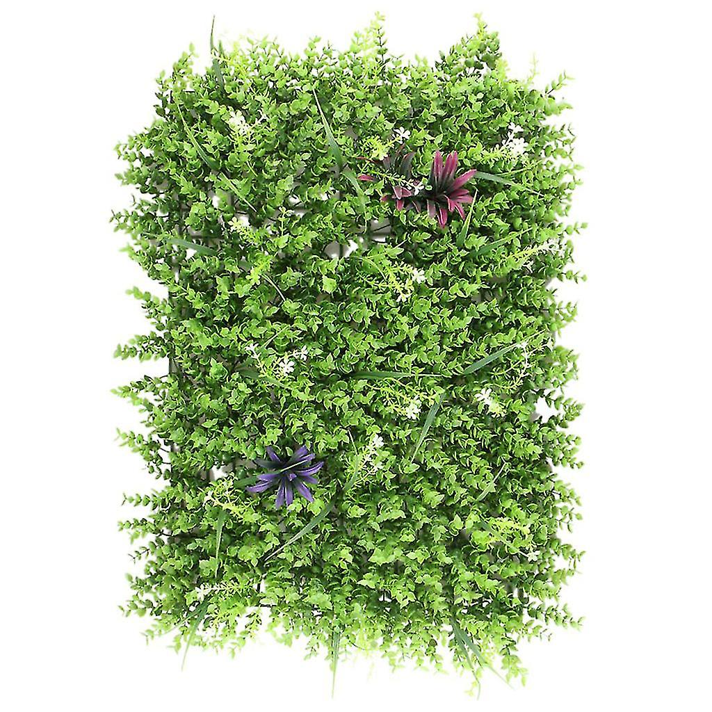 60x40cm Artificial Meadow Wall Panel For Wedding Or Home Decorations - 2 #