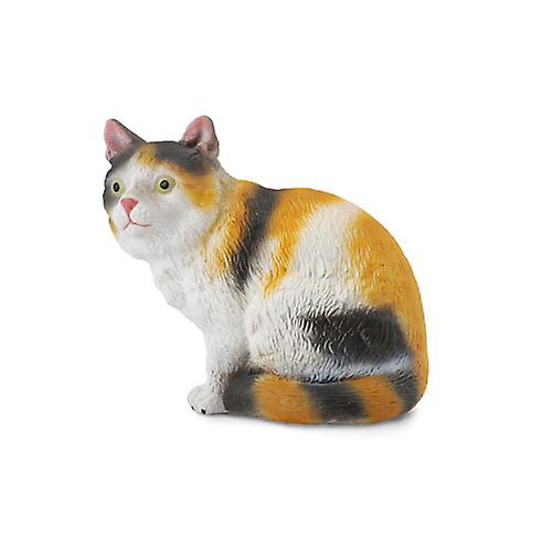 SITTING Collectible CollectA Moggy Cat 可动人偶,适合 3+ 岁及以上