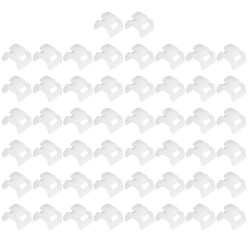 Pack of 50 base-mounted cable ties for aluminium profiles to European standards (European standard 30)