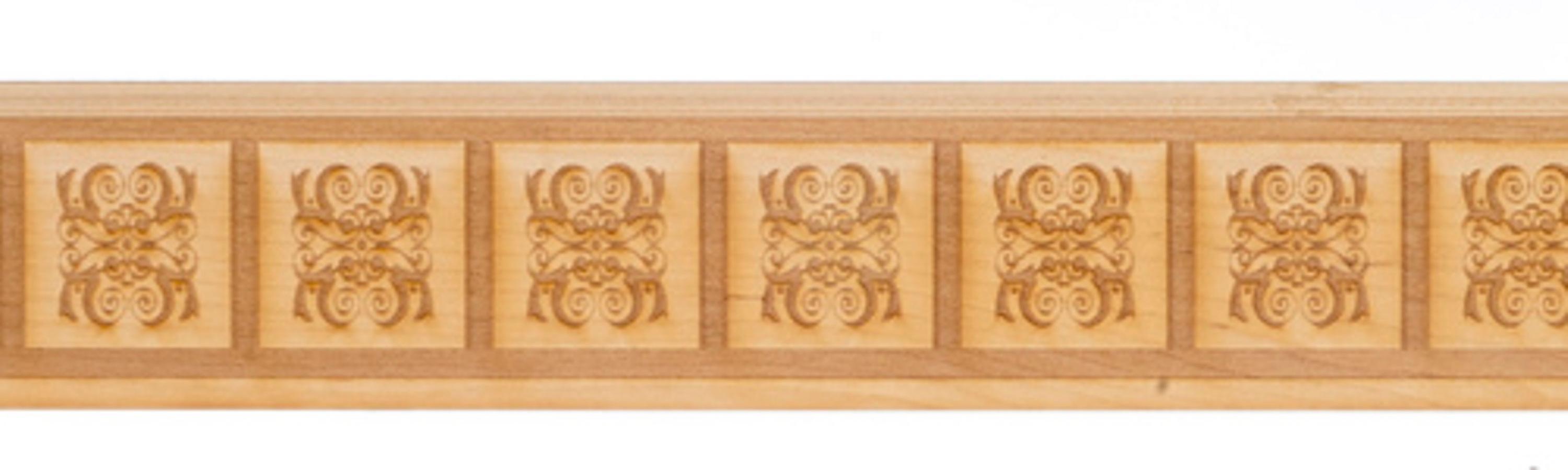 Dolls House Wainscot Interior Paneling Raised Square Centre Pattern Wainscoting