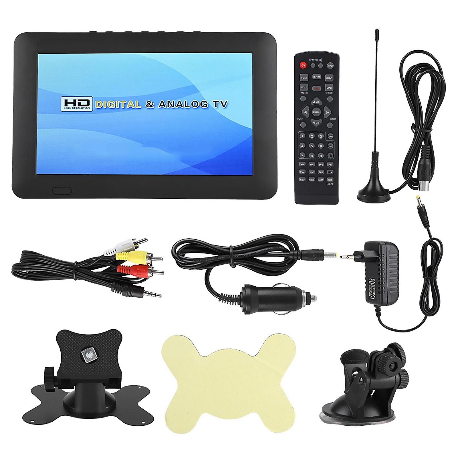 LEADSTAR ISDB T Portable Rechargeable TFT LED Digital TV Mini Television Player