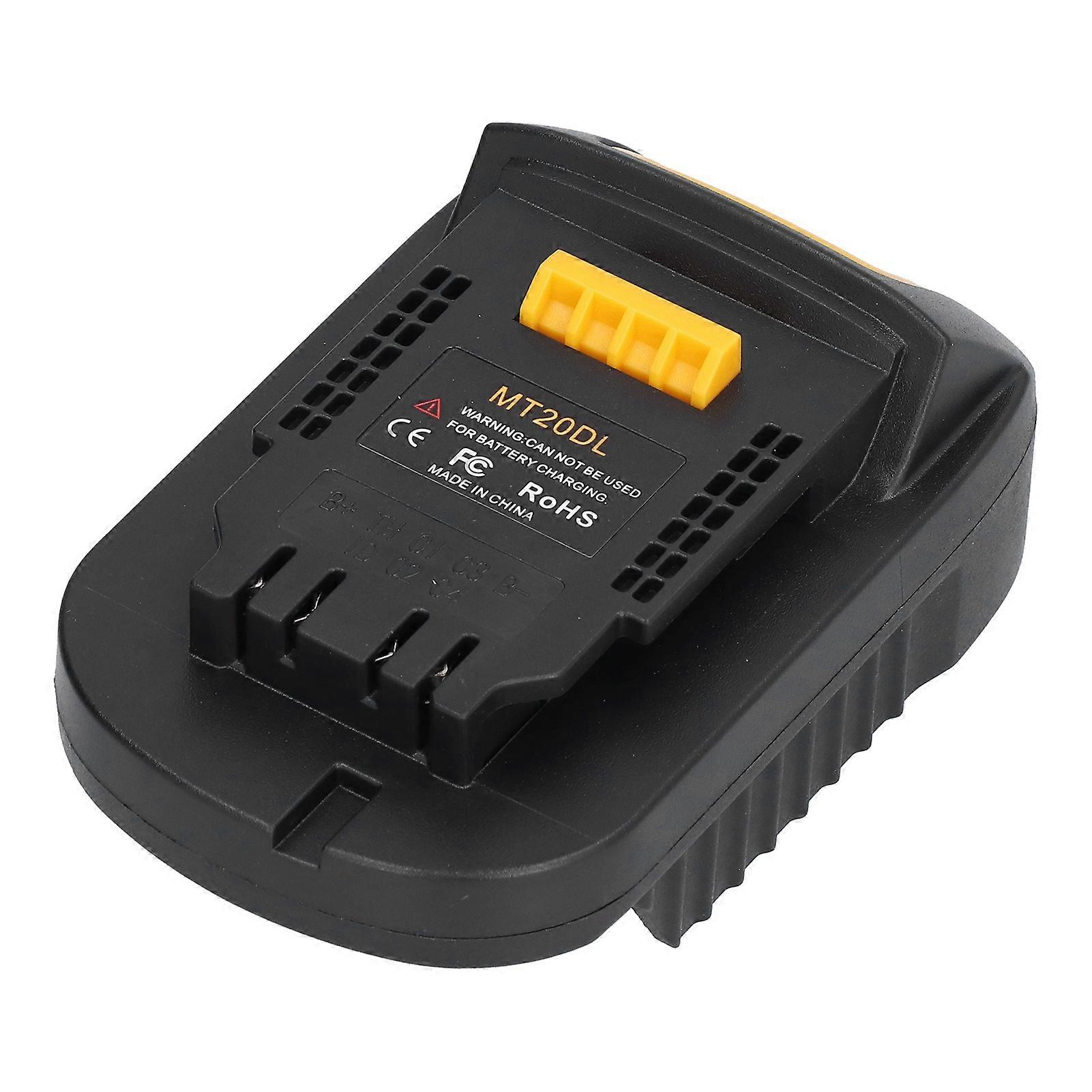 Kit de conversion adaptateur de batterie, connecteur d'alimentation pour station d'accueil, outil 18 V 20 V MT20DL
