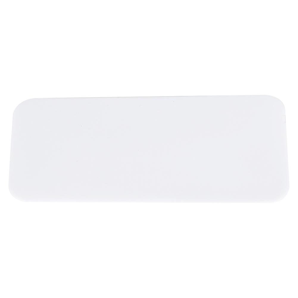 100pcs Leather Craft Glue Scraper Portable Plastic Gumming Scraping Board (Rectangle)