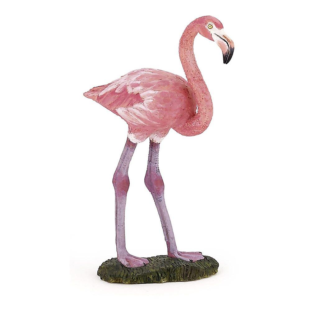 Papo wild animal kingdom greater flamingo toy figure, 3 years or above, pink