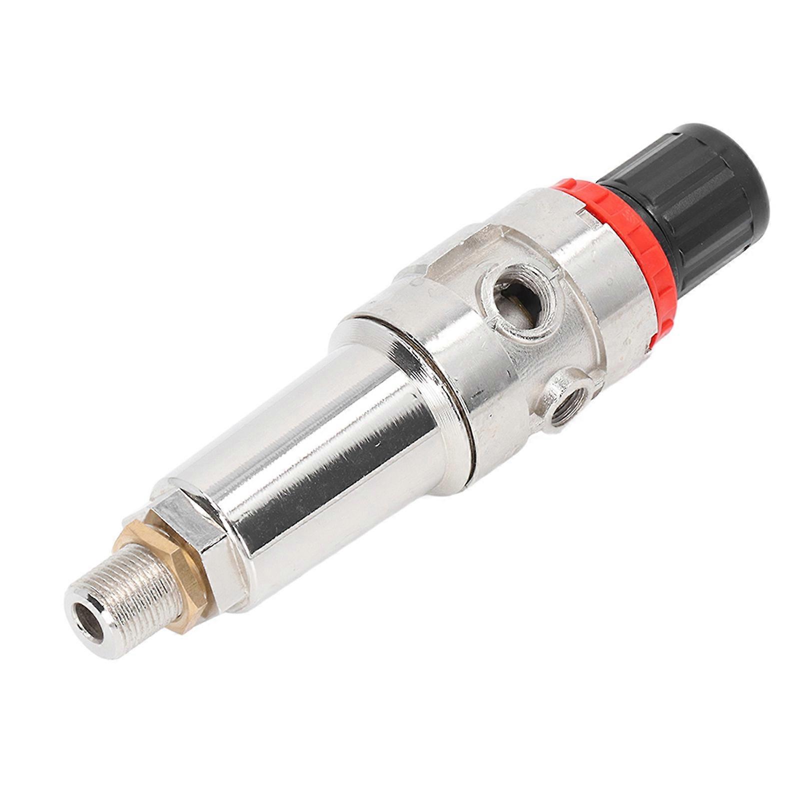 Air Compressor Separator,3/8in NPT Zinc Alloy Water Oil Separator Filter for Airbrush Moisture Air Line Compressor Fitting