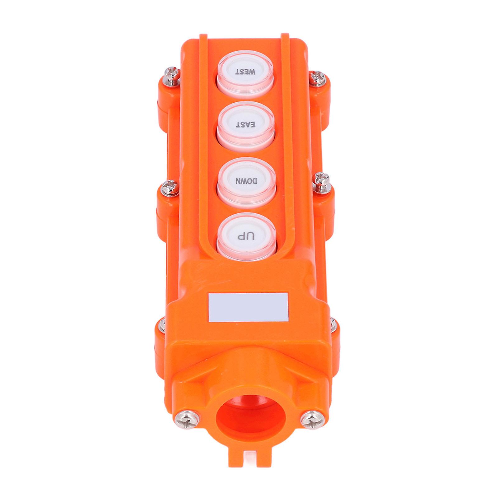 COB-62 Crane Remote Control Hoist Switch Push Button Box 220V/500V