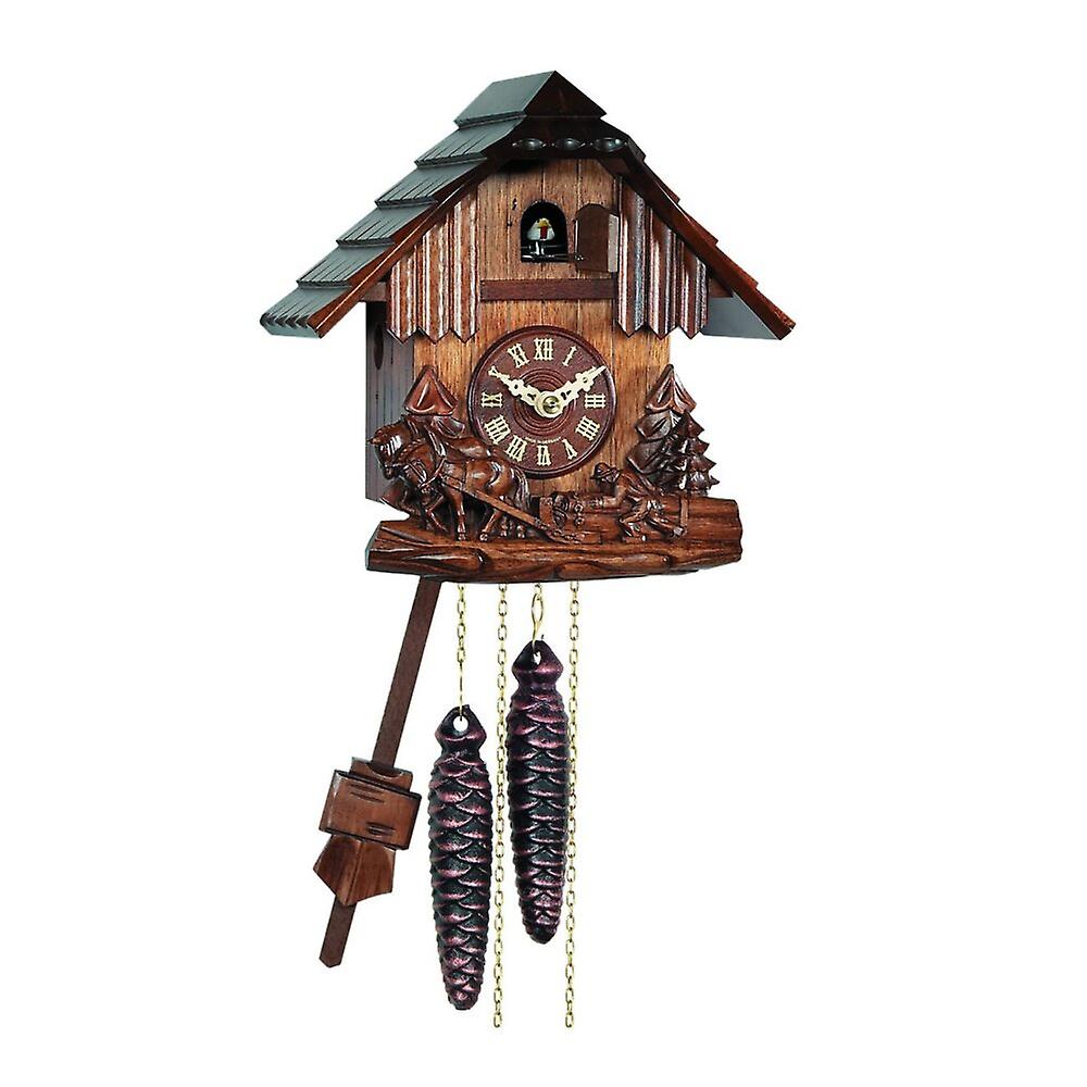 Engstler - 419 - Cuckoo Clock - 1-Day Chain Hoist - Walnut