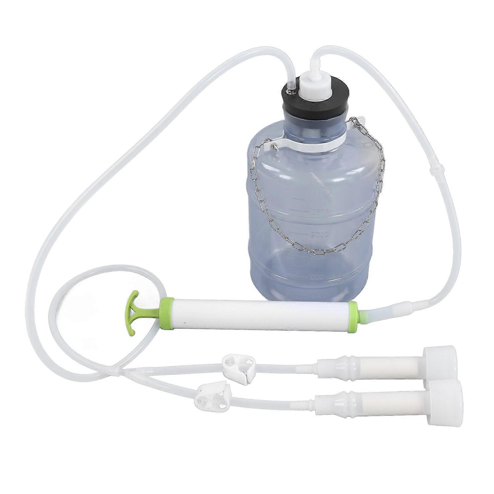 Machine à traire manuelle 3 L Machine à traire manuelle 3000 ml Opération d’économie d’effort Solide et durable Kit de traite portable PEC pour la traite à domicile Manuel 3L fo