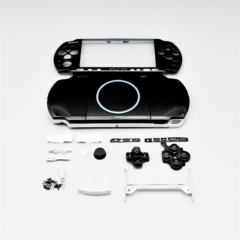 For PSP 3000 Replacement Full Housing Shell Case Set With Buttons Repair Parts