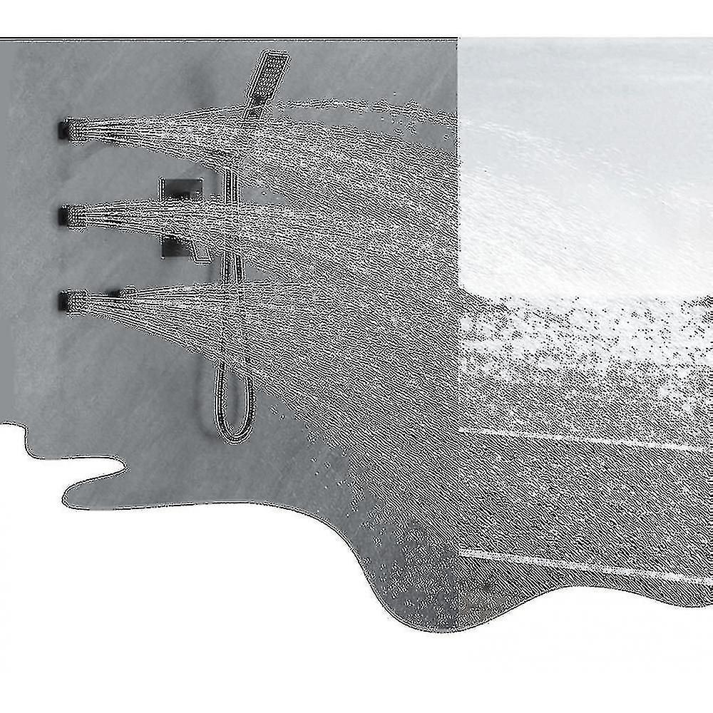 Bathroom Shower, Chrome Square Showerhead